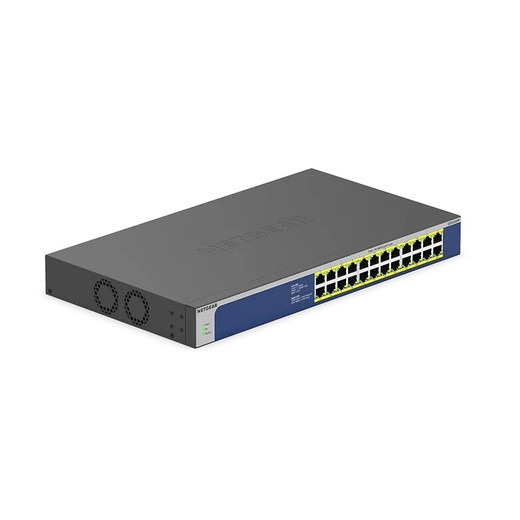NETGEAR Switch - GS524PP-100NAS - Desktop Rack-mountable - Wired