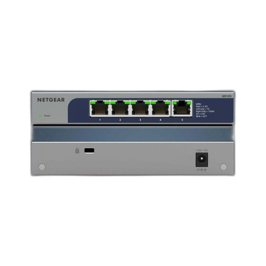 NETGEAR MS105-100NAS 5-PORT Multi-gigabit 2.5G Ethernet - MS105-100NAS