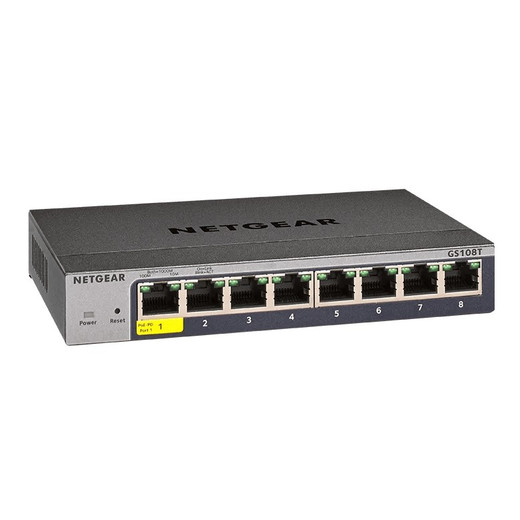 Netgear GS108TV3 8-PORT Gigabit Ethernet Smart - GS108T-300NAS
