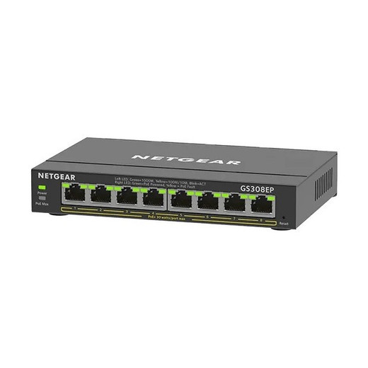 Netgear 8-PORT Gigabit Ethernet Poe+ Smart - GS308EP-100NAS