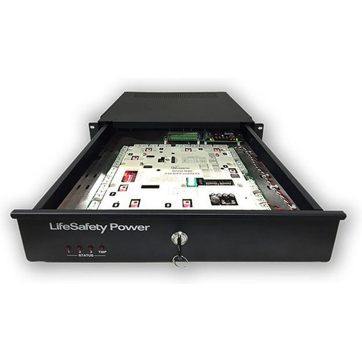 Lifesafety Power RGA75B-C8D8Z Gemini Rack Mount Power Sys RGA75B