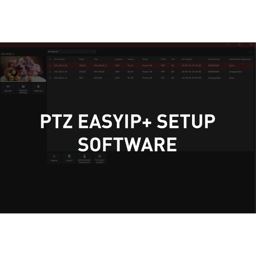 Panasonic WV-ASE201W IP Camera Software Key