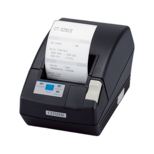 Citizen Ct-S281IIUSUBKPX Ct-S280II W/Cutter Usb&ser Pne Black