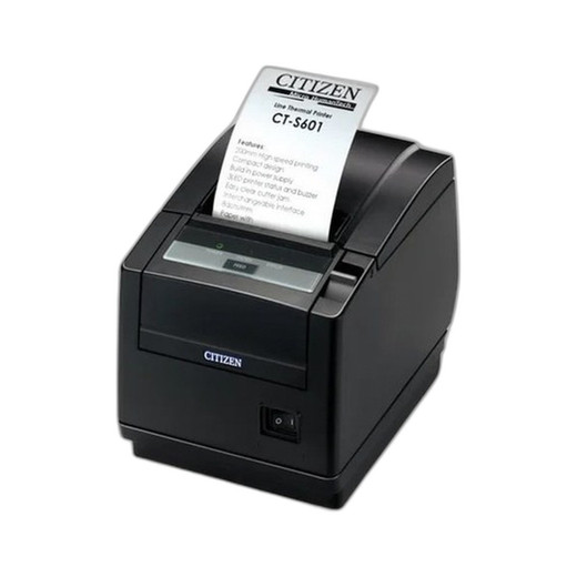 Citizen CT-S601IIS3UBUBKR Thermal POS Top Exit Re-stick Linerle