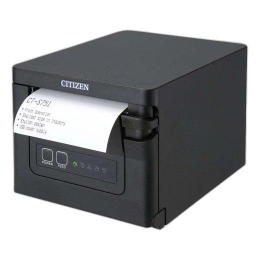 Citizen CT-S751BTUBK Thermal POS, CT-S751, Front Load BK - Image 2