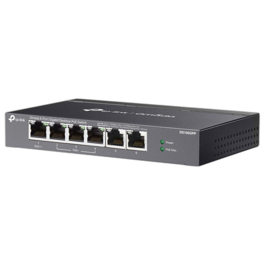 TP-Link DS106GPP Omada 6Port Gig Desktop Switch