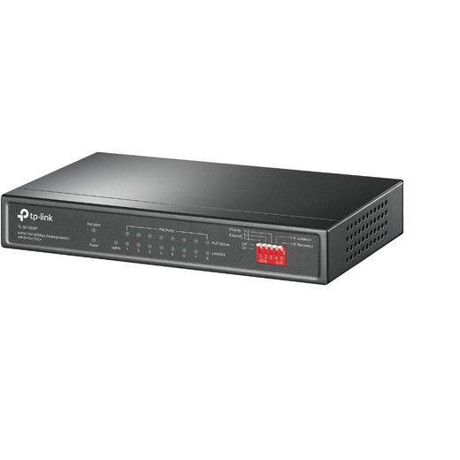TP-Link TL-SF1009P Switch Desktop 9-Port 10/100M 8-PortPoE+
