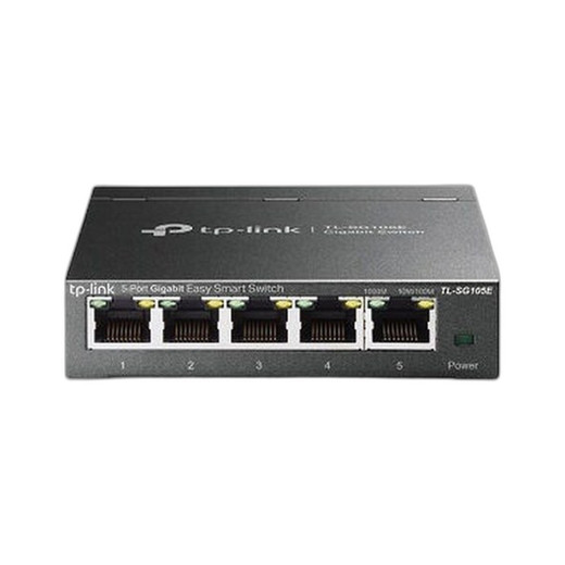 TP-Link TL-SG105E 5-Port Gigabit Smart Switch VLAN QoS