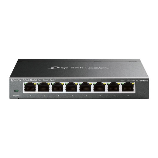 TP-Link TL-SG108E 8-Port Gigabit Easy Smart Switch 8 10/1