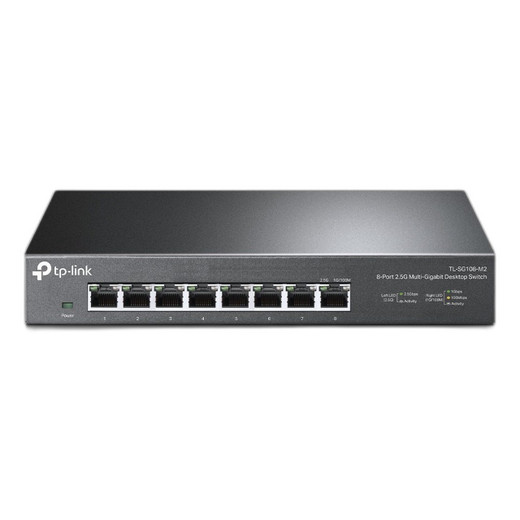 TP-Link TL-SG108-M2 8-Port 2.5G Multi-Gigabit Desktop Switch