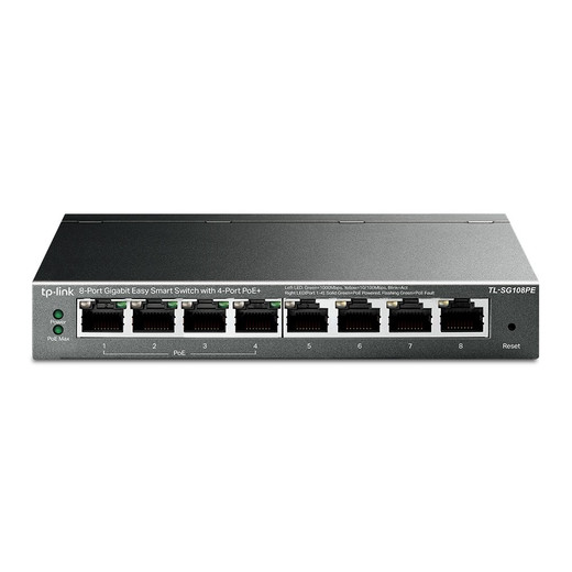 TP-Link TL-SG108PE Smart Switch GB Desktop 4 PoE 8 GB RJ45