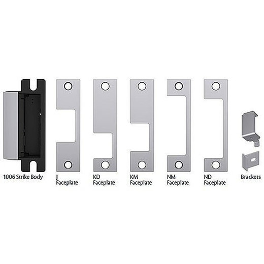 HES Fail Secure Universal 12/24VDC Electric Strike - 1006-630
