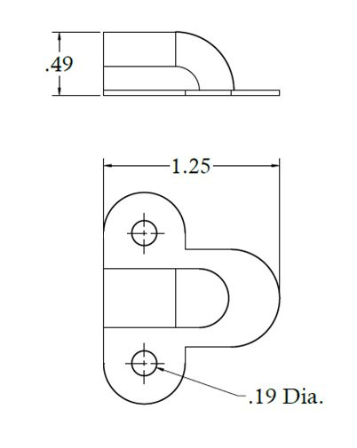 Nortek Bracket Chain Attach Slr Brtznc