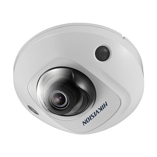 Hikvision DS-2CD2555FWD-IS-4mm 5 MP EXIR Fixed Mini Network Dome Camera, 4mm Lens