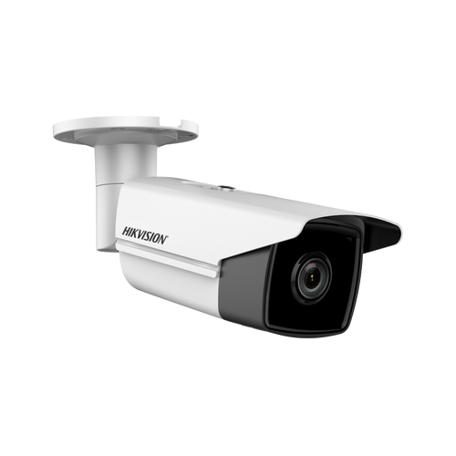 Hikvision DS-2CD2T45FWD-I5-4mm DS-2CD2T45FWD-I5-4mm 4 MP Outdoor IR Fixed Network Bullet Camera, 4mm Lens
