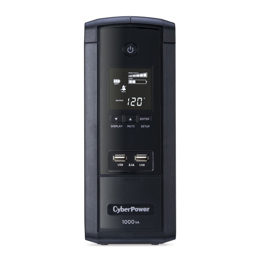 CyberPower BRG1000AVRLCD 1000VA Mini-Tower UPS