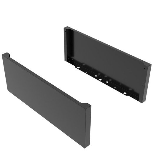Panduit FlexFusion 800mm Top Cap Fascia Kit - Black