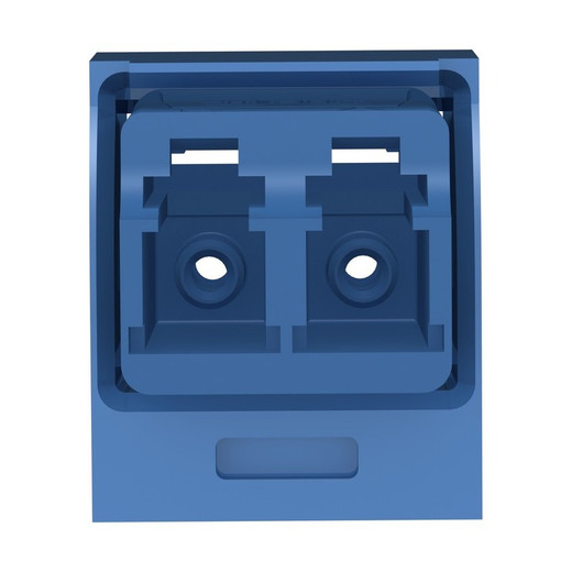 Panduit CMDSLCZBU LC Duplex Singlemode Adapter Module
