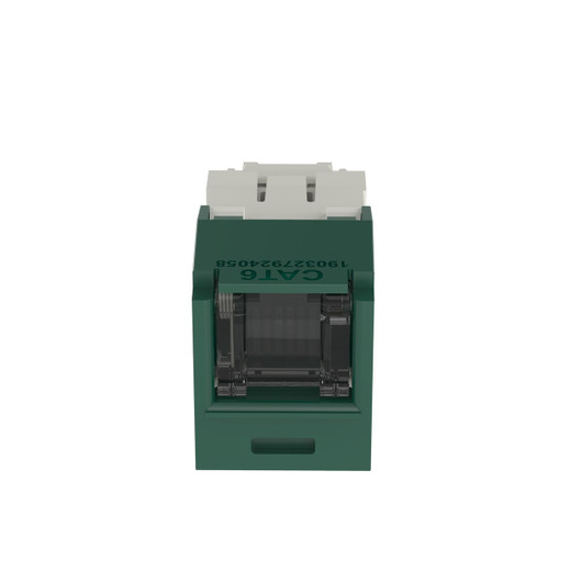 Panduit CJH688TGGR Cat 6 Shuttered RJ45 Jack Module