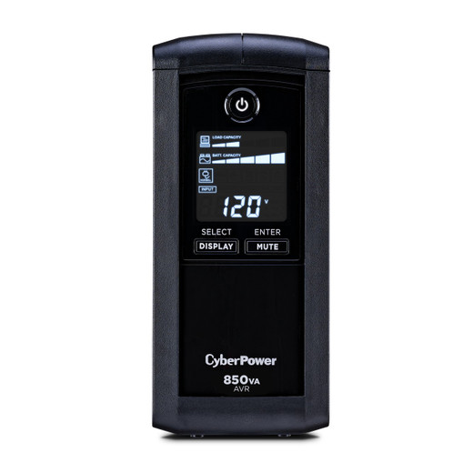 CyberPower 850VA/510W UPS Minitower LCD, Line-interactive AVR 9 OL 3YR WTY