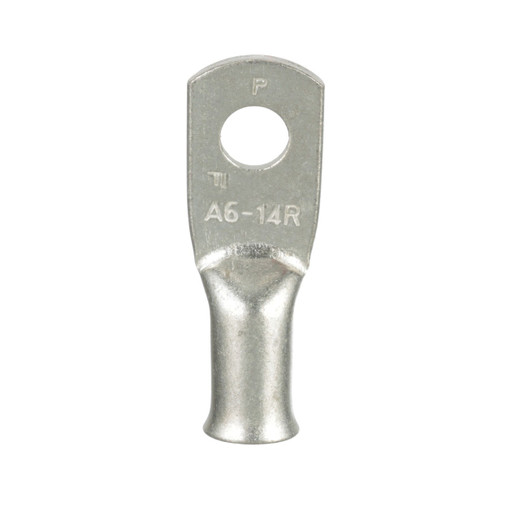 Panduit A6-14R-C 6 AWG 1/4" Stud Compression Lug