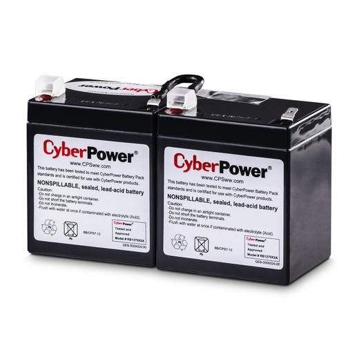 CyberPower RB1270X2A Replacement Battery Cartridge