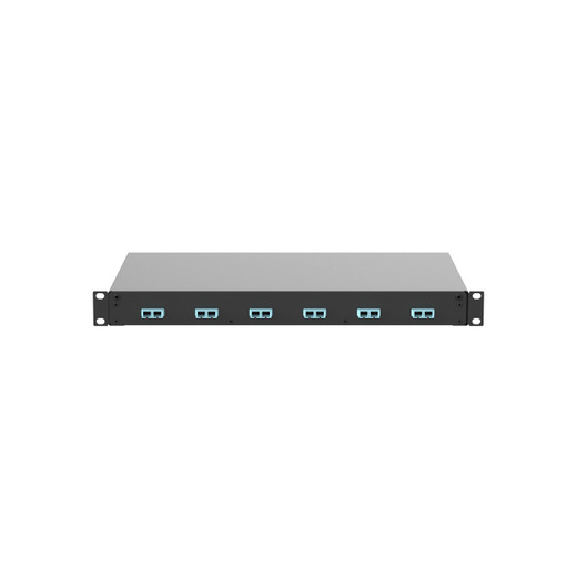 Panduit FD1W6AQDSCZ 6-Port SC Fiber Tray 1U