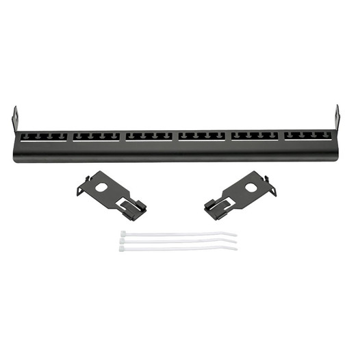 Panduit SRBPPQBRKT Strain Relief Bar - Black