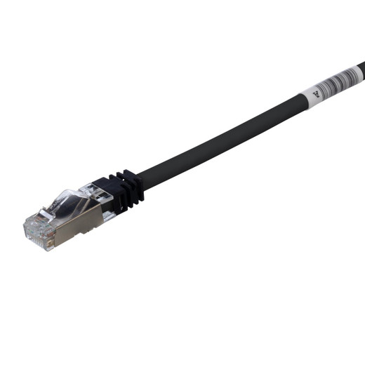 Panduit STP6X2MBL Cat 6A Shielded Patch Cord 2m Black