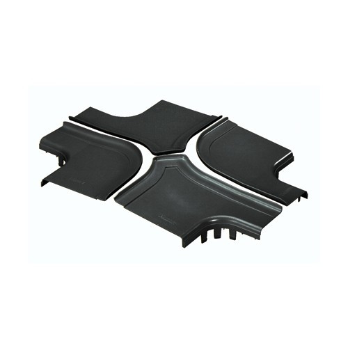 Panduit FRFWCSC12W6LBL FiberRunner 12x4 4-Way Cross Cover