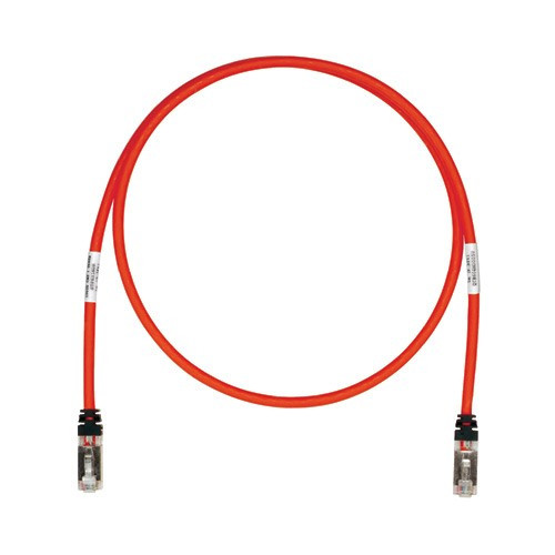 Panduit STP6X10RD Cat 6A S/FTP Patch Cord 10ft Red
