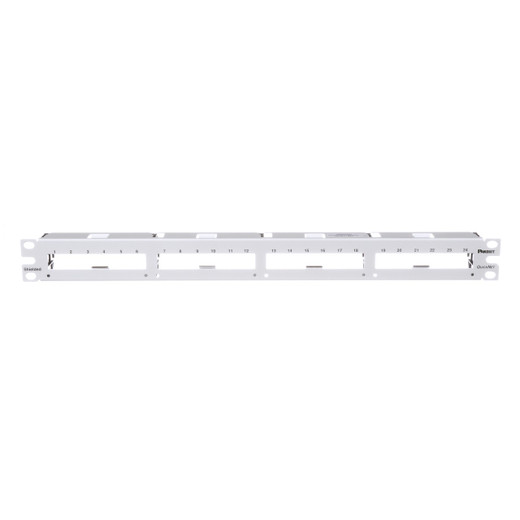 Panduit QSP24WH 24-Port Shielded Patch Panel