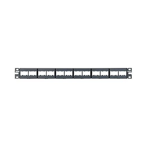 Panduit CPP24WBLY 24-Port 1U Modular Patch Panel