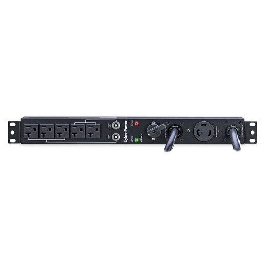 CyberPower Maintenance Bypass PDU 1U 30A, 5OL Rear outlets 6 ft cord 3YR Wty