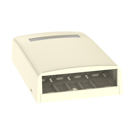 Panduit CBX4EI-AY 4-Port Mini-Com Surface Mount Box