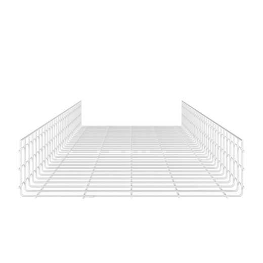 Panduit PWB6X24WH 6" x 24" Steel Wire Basket Tray