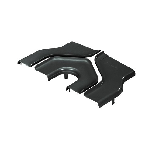 Panduit FRY126SCLBL 12x4 Y-Reducer FiberRunner Cover