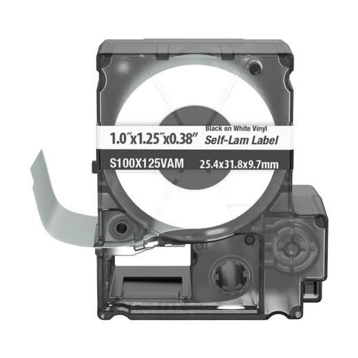Panduit S100X125VAM PXE Vinyl Label Cassette for MP300