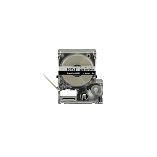 Panduit H000X034H1M Heat Shrink Label - 8.6mm White