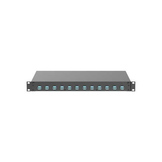 Panduit FD1W12AQDLCZ 12-Port LC Fiber Drawer - 1U Rack
