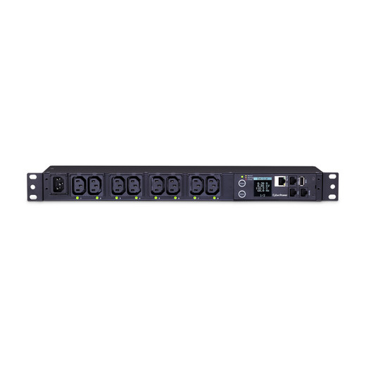 CyberPower 15A 100-240V Metered-by-outlet Switched PDU 8 C13 Outlets 10FT Cord 3