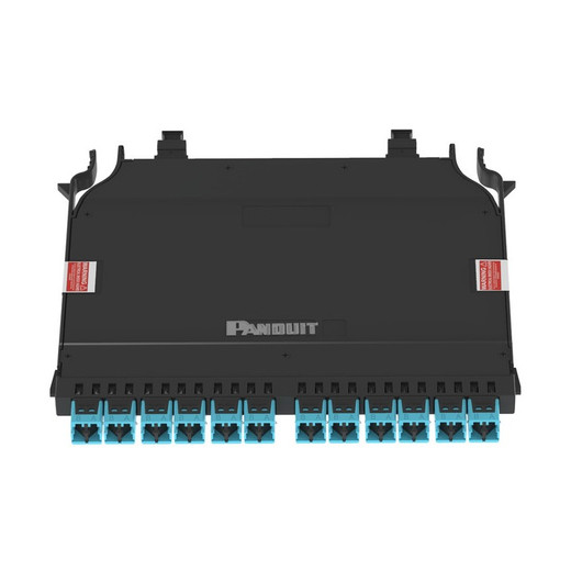 Panduit FHCXO-24F-10A OM3 HD Flex Cass 12-PORT Duplx Lcea