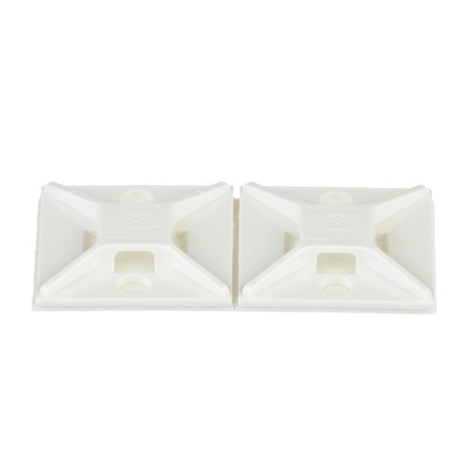 Panduit ABM2S-A-C 4-Way Adhesive Tie Mount - 1in sq