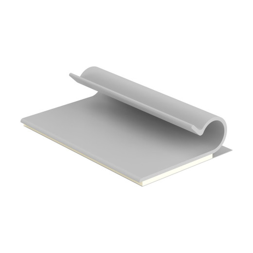 Panduit AJC25-A-C 0.25" Adhesive J-Clip 100-Pack