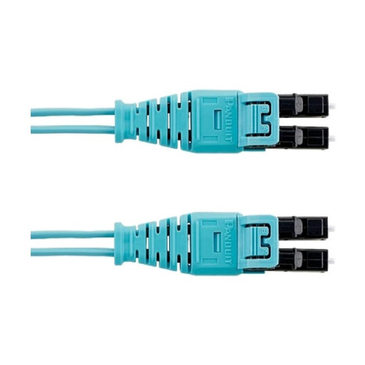 Panduit FX2ERQ1Q1SNM001 OM3 LC Duplex Patch Cable - 1m