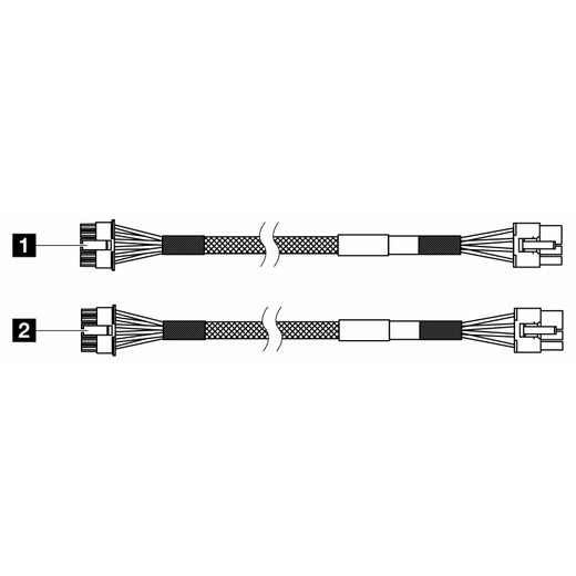 Lenovo ST650 V2V3 A4500 GPU Cable KIT