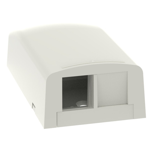Panduit NK 2PT Surface Mount BOX BLK - NK2BXBL-A