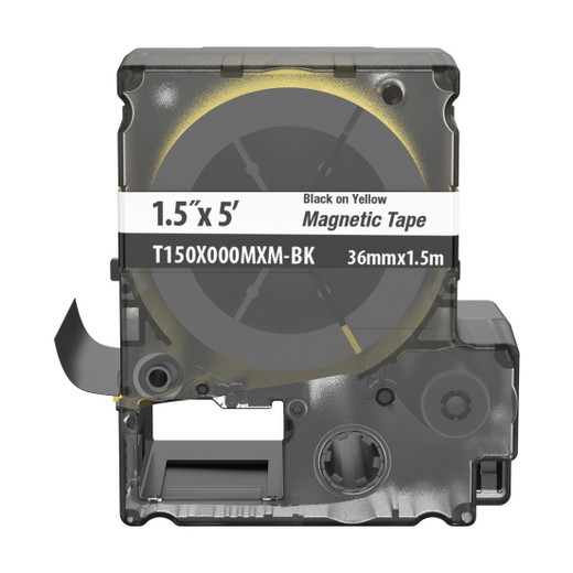 Panduit T150X000MXM-BK 36mm Magnetic Label Tape Cartridge - 5-Pack