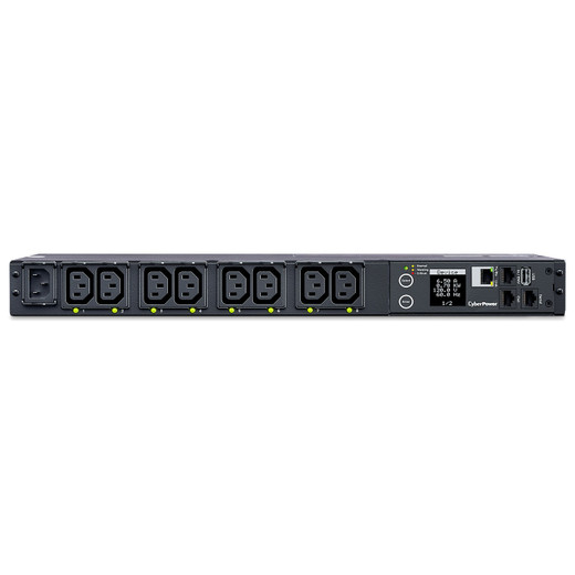 CyberPower Power Distribution Unit - 1U - 100 - 240 VAC - 8 IEC-320 C13 - 12A - 3 Year Warr