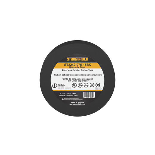 Panduit ST2242-075-15BK 0.75" × 15' EPR Splicing Tape